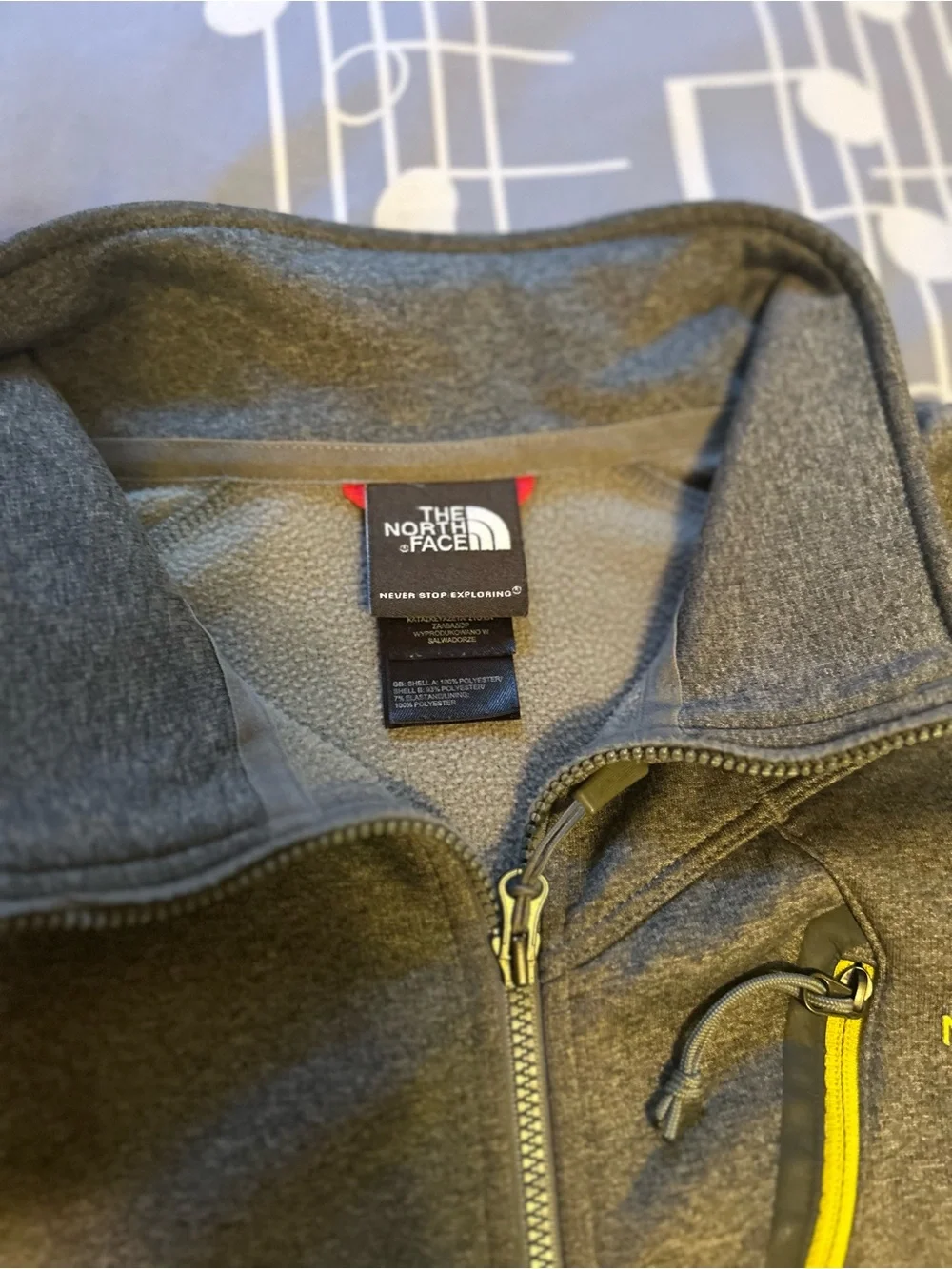 The North Face soft charcoal